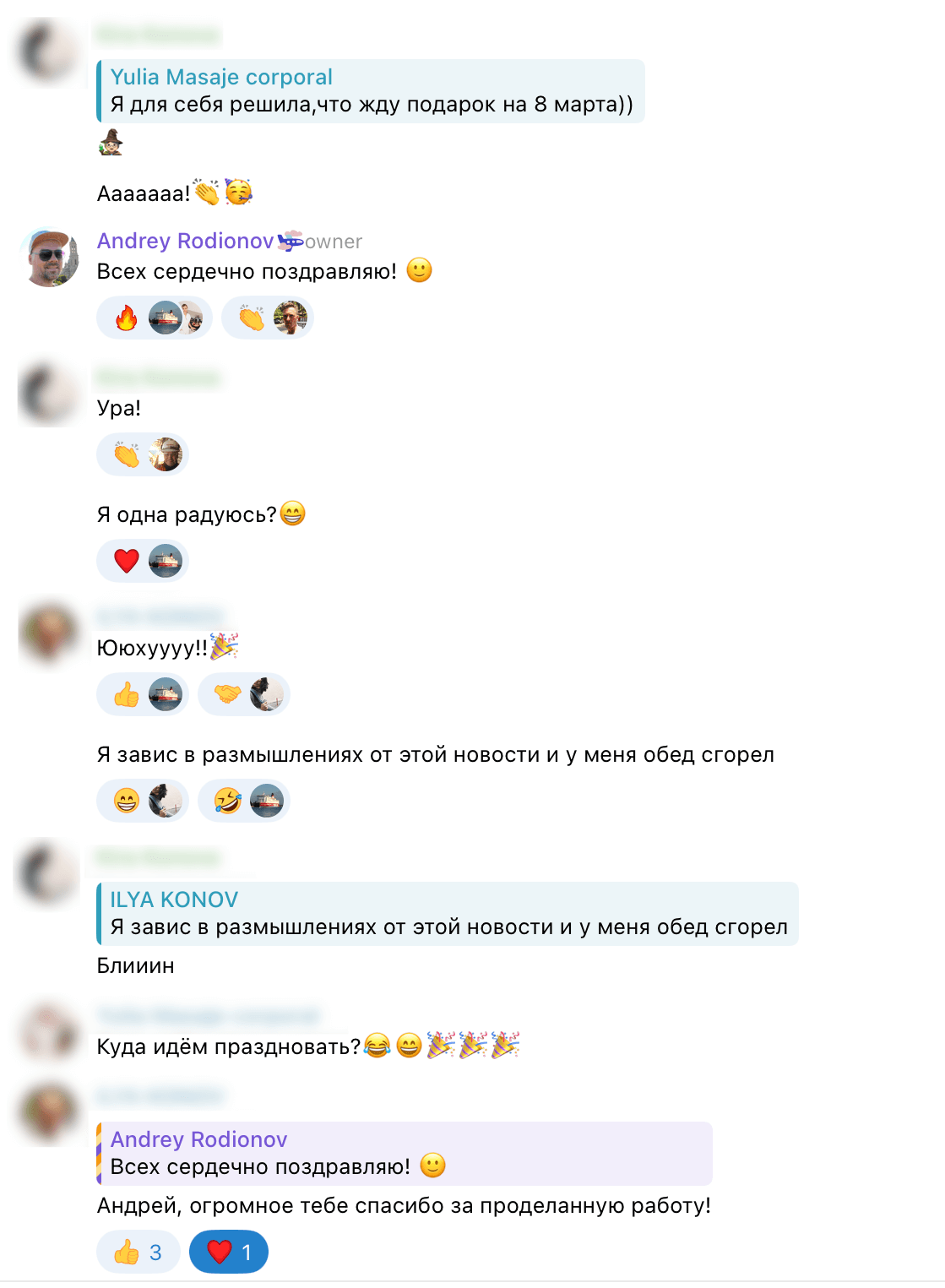 Client review