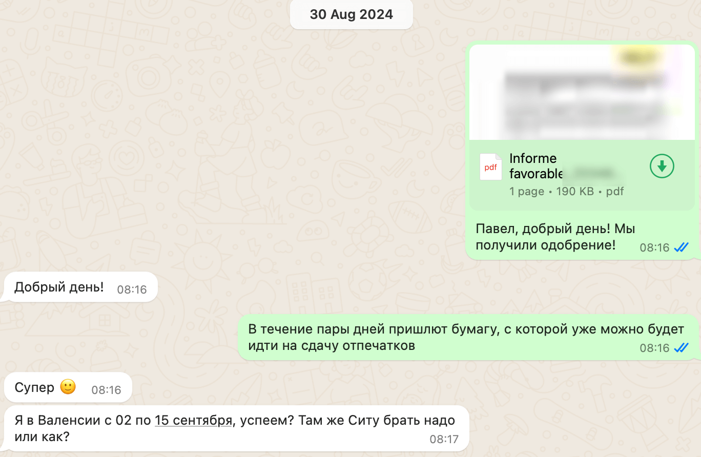 Client review