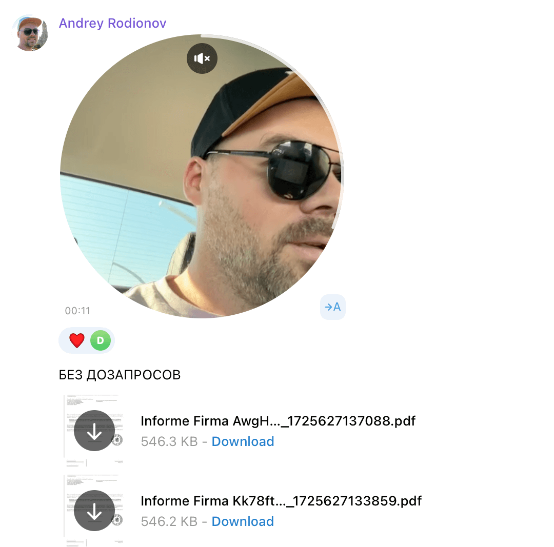 Client review